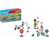 Playmobil - Curso de Educación Vial con Accesorios ㅤ