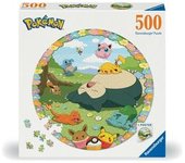 Ravensburger - Pokémon - Puzzle 500 piezas redondo
