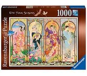 Ravensburger - Puzzle Arte Mil Piezas Cuatro Estaciones ㅤ
