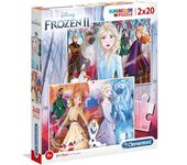 Clementoni - Frozen - Puzzle infantil de 20 piezas Frozen 2 ㅤ
