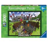 Ravensburger - Minecraft - Puzzle 300 piezas XXL