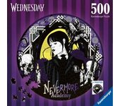 Ravensburger - Puzzle redondo de 500 piezas Wednesday