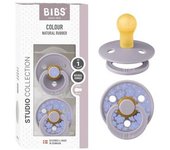 Bibs - Pack 2 chupetes Colour 0-6 meses - Jasmine Fossil Grey