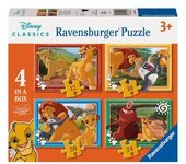 Ravensburger - 4 puzzles progresivos El Rey León