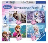 Ravensburger - Frozen - Puzzle 4 in a box