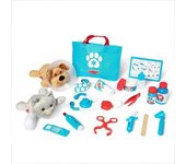 Play - Juego de imitación veterinario con perro y gato de peluche ㅤ