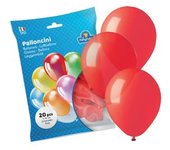 Bolsa con 20 globos rojos medianos