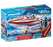 Playmobil - Lancha Rápida con motor sumergible - 70744
