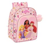Safta - Mochila infantil adaptable a carro Princesas Disney Summer Adventures