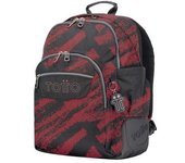 Totto - Mochila escolar tiza roja Rayol