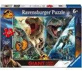 Ravensburger - Jurassic World - Puzzle Jurassic World, colección Giant Suelo, 125 piezas ㅤ