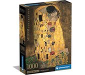 Clementoni - Colección Museo - El beso - Puzzle de 1000 piezas, Arte y Pinturas Famosas ㅤ