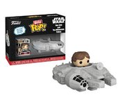 Funko Bitty Pop! Rides - Star Wars - Han Solo con el Halcón Milenario