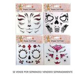 Tattoo facial de Halloween (varios modelos)