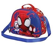 Marvel - Bolsa portamerienda 3D Spiderman Gang estilo Marvel ㅤ