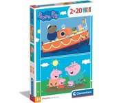 Clementoni - Peppa Pig - Puzzle Infantil de 20 Piezas: Peppa Pig, Color Variado ㅤ