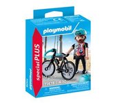 Playmobil - Figura Ciclista de Carretera ㅤ