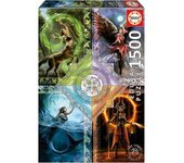 Educa Borras - Puzzle Magia Elemental de 1500 Piezas ㅤ