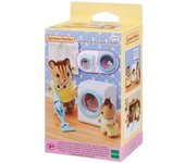 Sylvanian Families - Set de lavadora y aspiradora