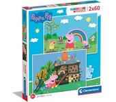 Clementoni - Peppa Pig - Puzzle infantil de 60 piezas Peppa Pig ㅤ