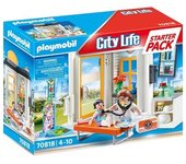 Playmobil - Starter Pack Pediatra 70818