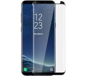 Avizar Protector de Cristal Templado con Bordes Curvos Negros para Samsung Galaxy S8