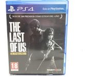 THE LAST OF US REMASTERED PS4