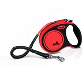 Flexi Xtreme correa extensible de cinta negra y naranja S