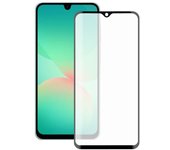 Ksix Protector de Pantalla para Galaxy A16/A26, Vidrio Templado, Resistencia 9h, Grosor 0.3mm, Borde Negro