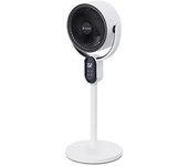Ventilador Purline VENTY APOLLO 40W Pie/Sobremesa Súper Silencioso 3 Velocidades Blanco LED Oscilación Mando
