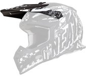 Oneal 5Series Rider Visera casco - Negro Blanco (un tamaño)