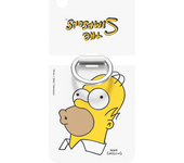 Samsung Galaxy Z Flip4 Clear Ring THE SIMPSONS - Mirror Gold, Mirror Gold