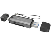 NATEC NCZ-2262 lector de tarjeta USB 3.1 Interno Negro, Gris Oscuro