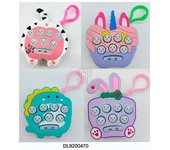 Whack Moles Game Keychain