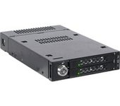 ToughArmor MB834M2K-B Caja externa para unidad de estado sólido (SSD) Negro M.2, Chasis intercambiable