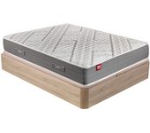 Colchón confortcel Elan Pikolin 23,5 cm extra firme fibercel + Canapé abatible pikolin Naturbox transpirable altura 32 cm 160x200 cm