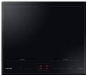 Placa Flexinducción - SAMSUNG NZ64B5066KK/U1, 4 zonas, Negro