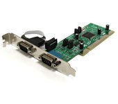 StarTech.com Tarjeta Adaptadora PCI de 2 Puertos Serie RS422/485 DB9 UART 161050 5V o 3.3V