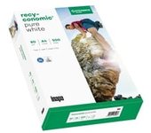 recyconomic pure white 80g 210x297 R papel para impresora de inyección de tinta A4 (210x297 mm) 500 hojas Blanco