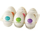 Tenga Egg Huevo Masturbador 6 Colors 6 Unidades