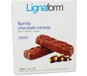 Lignaform Barritas Chocolate Naranja 5 Unidades