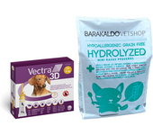 Pack Vectra 3d Pipetas Perro + Pienso Mini Razas Pequeñas Hydrolyzed Hypoallergenic Grain Free Barakaldo Vet Shop 6 Kg