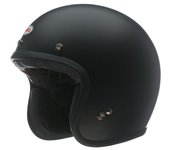 Bell Custom 500 Solid Casco jet - Negro (M)