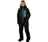 FXR Recruit Lite 2023 Damas One Piece Traje de moto de nieve - Negro Multicolor (8)