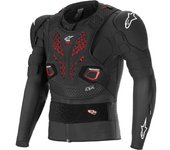 Alpinestars Bionic Pro V3 Plasma Chaqueta protectora - Negro Rojo (S)