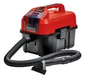 TE-VC 18/10 Li-Solo 10 L Negro, Rojo, Aspiradora en húmedo y en seco
