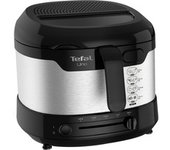 Uno FF215D freidora Sencillo Independiente 1600 W Negro, Acero inoxidable