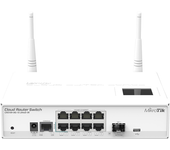 mikrotik crs109-8g-1s-2hnd-in switch 8xgb 1xsfp l5