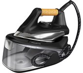 Rowenta Easy Steam de Rowenta, Centro de planchado de alto rendimiento, 110 g/min de salida de vapor continua, 280 g/min de golpe de vapor, Bomba de 5,9 bares de presión, Depósito de agua de 1,4 L, modo Eco