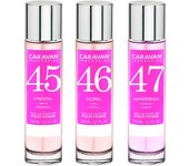 3x Caravan Perfume de Hombre Nº45 Nº46 Nº47 - 150ml.